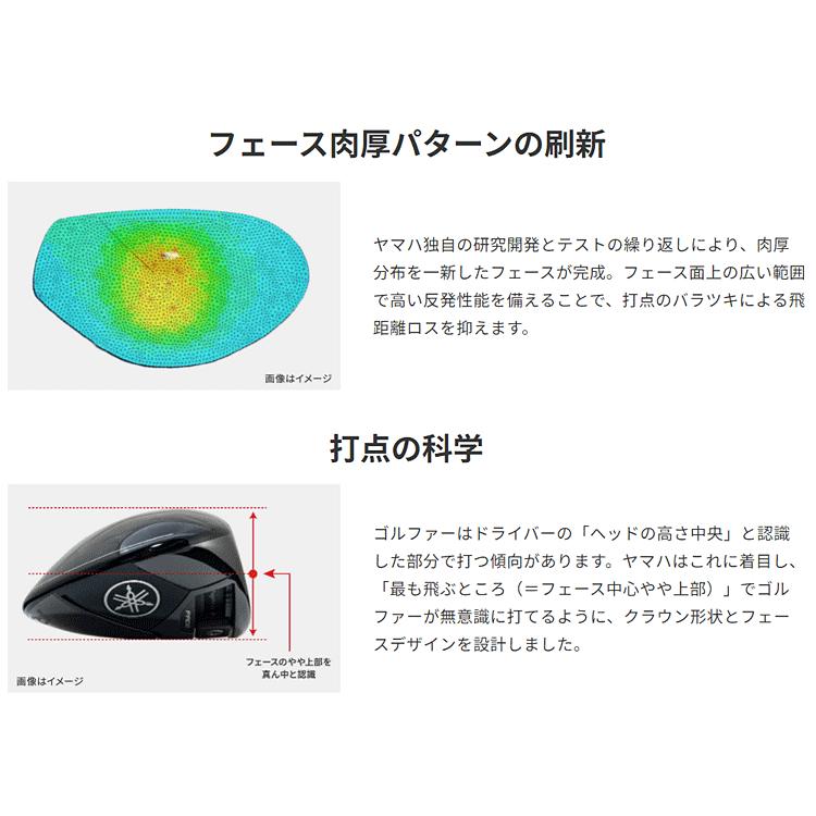 YAMAHA ヤマハ 正規品 RMX VD / M リミックス ドライバー 2024新製品 TENSEI TRカーボンシャフト｜ezaki-g｜06