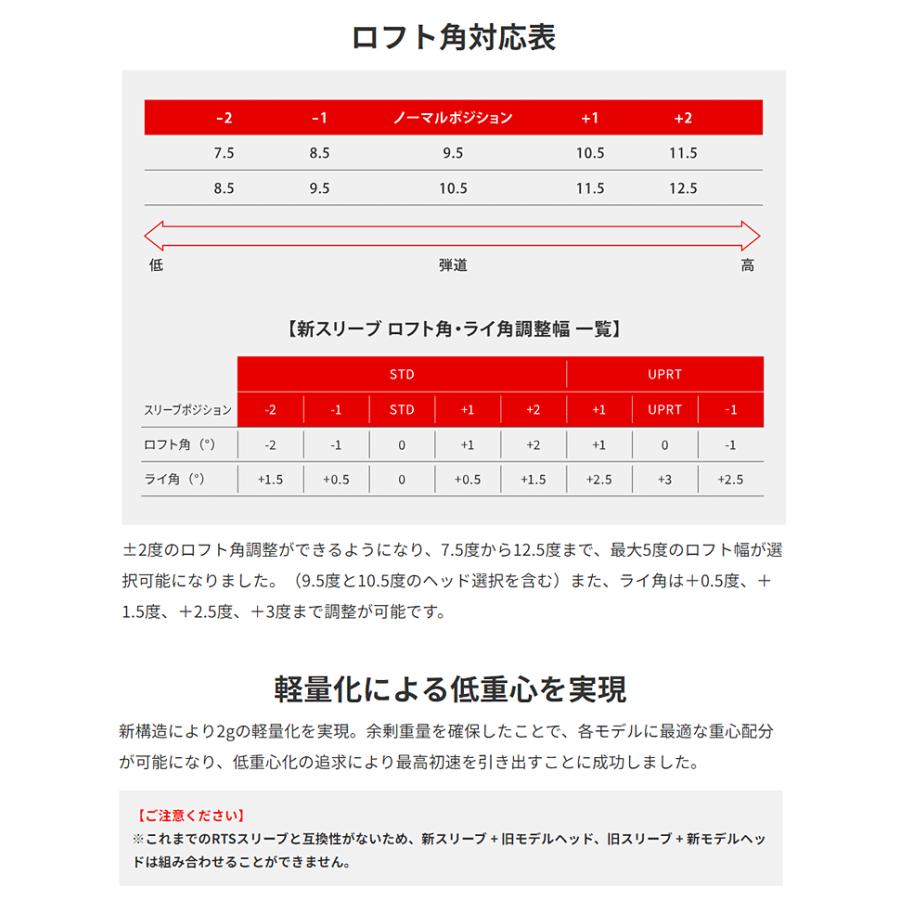 YAMAHA ヤマハ 正規品 RMX VD / M リミックス ドライバー 2024新製品 TENSEI TRカーボンシャフト｜ezaki-g｜08