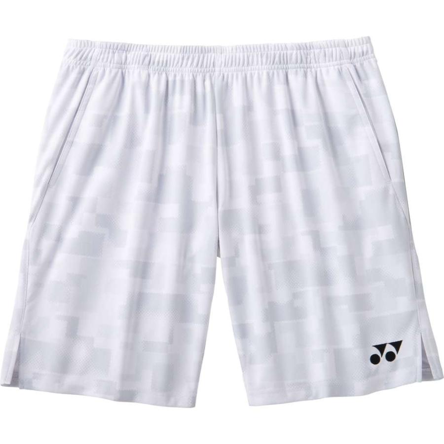 YONEX（ヨネックス） メンズニットハーフパンツ ホワイト : EZAKI NET