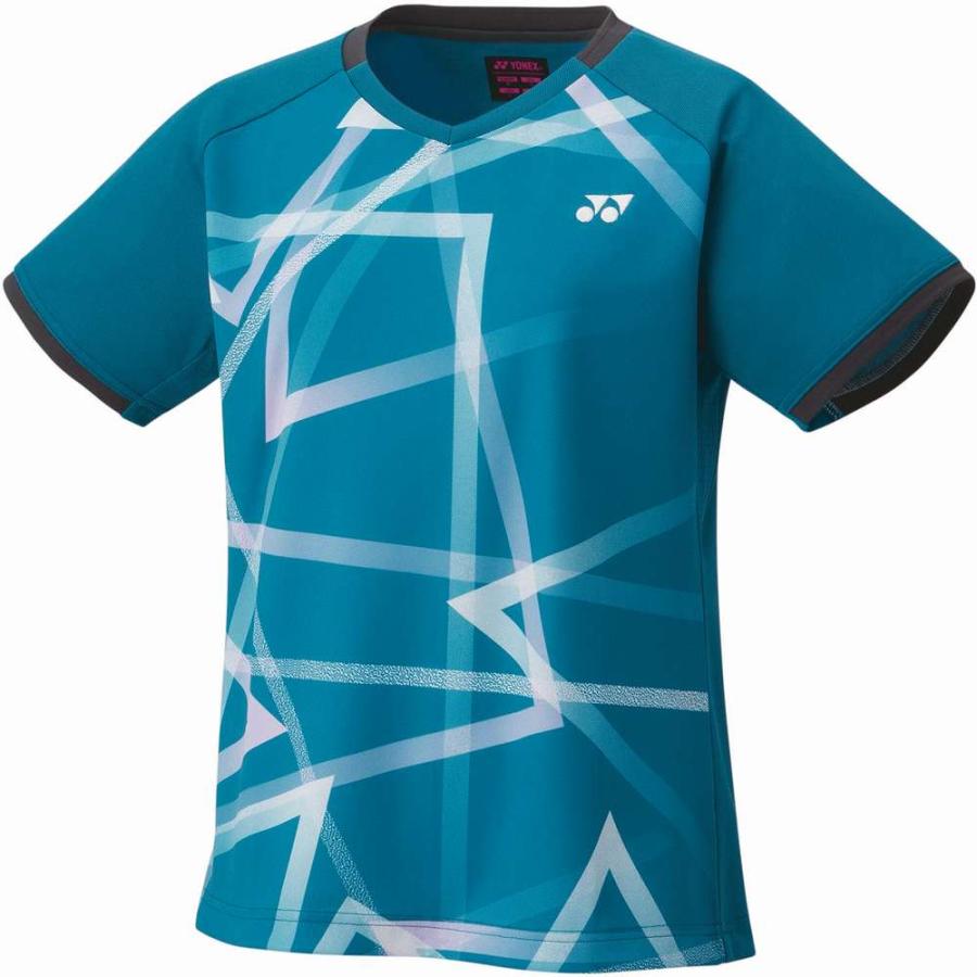 YONEX（ヨネックス） ウィメンズゲームシャツ(スリム) ティールブルー