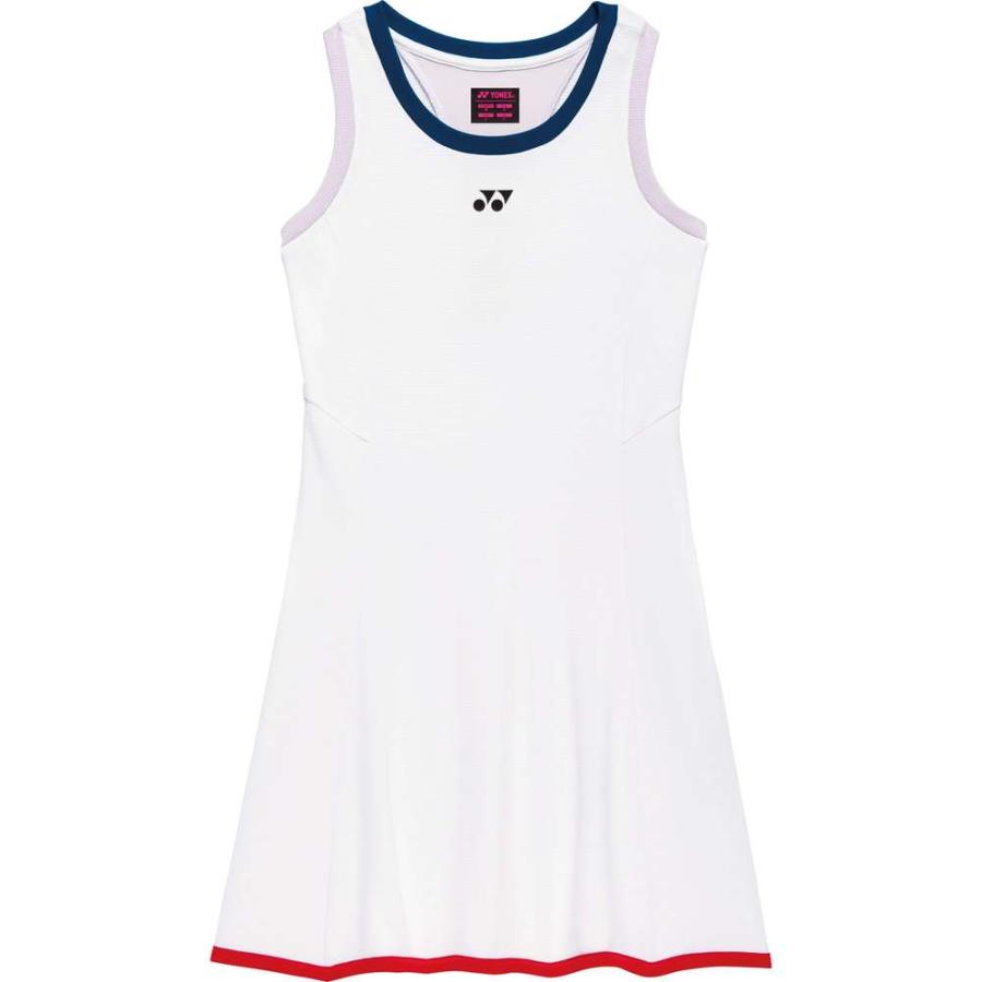 ヨネックス ワンピース ホワイト Mサイズ YONEX（ヨネックス） ウィメンズワンピース ホワイト : EZAKI NET GOLF