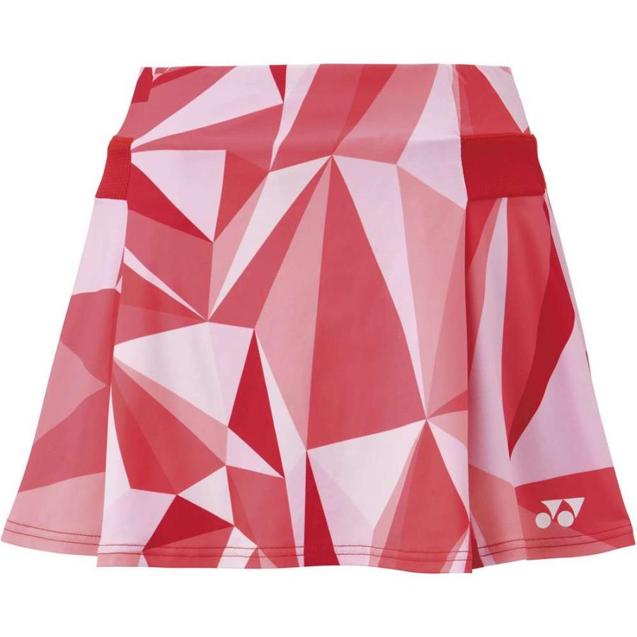 ヨネックス レッド スカートOサイズ YONEX（ヨネックス） ウィメンズスカート(インナースパッツ付) タンゴ