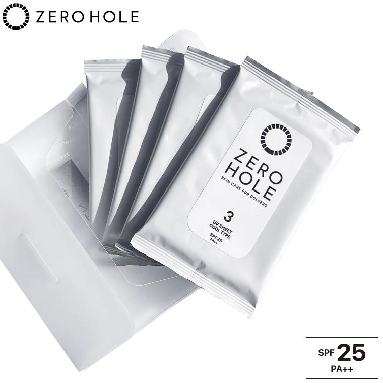 ZERO HOLE ゼロホール 正規品 日やけ止め シート クールタイプ ( 微