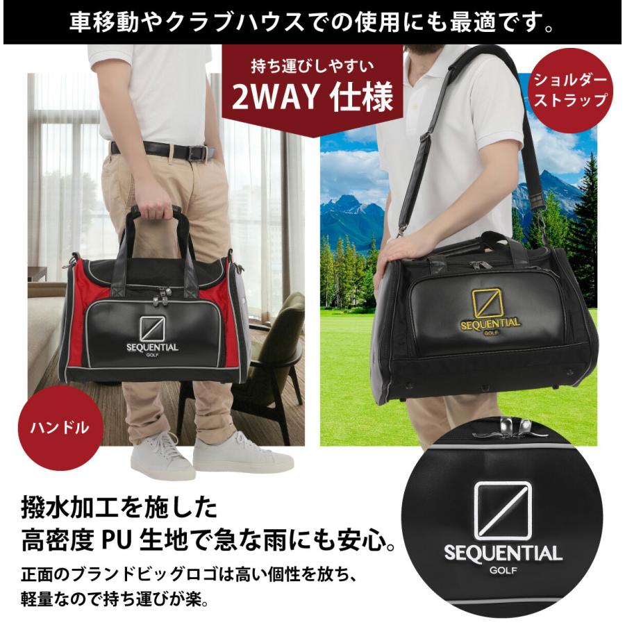SEQUENTIAL GOLF（シーケンシャルゴルフ） メンズ ダッフル ボストン
