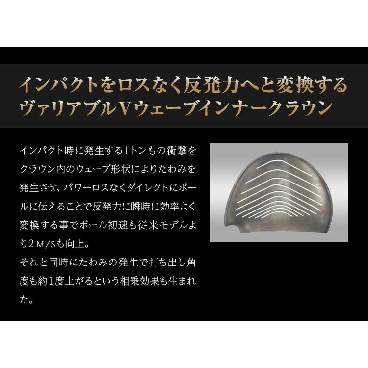 ワークスゴルフ CBR シーケンシャル ブラック リミテッド 高反発