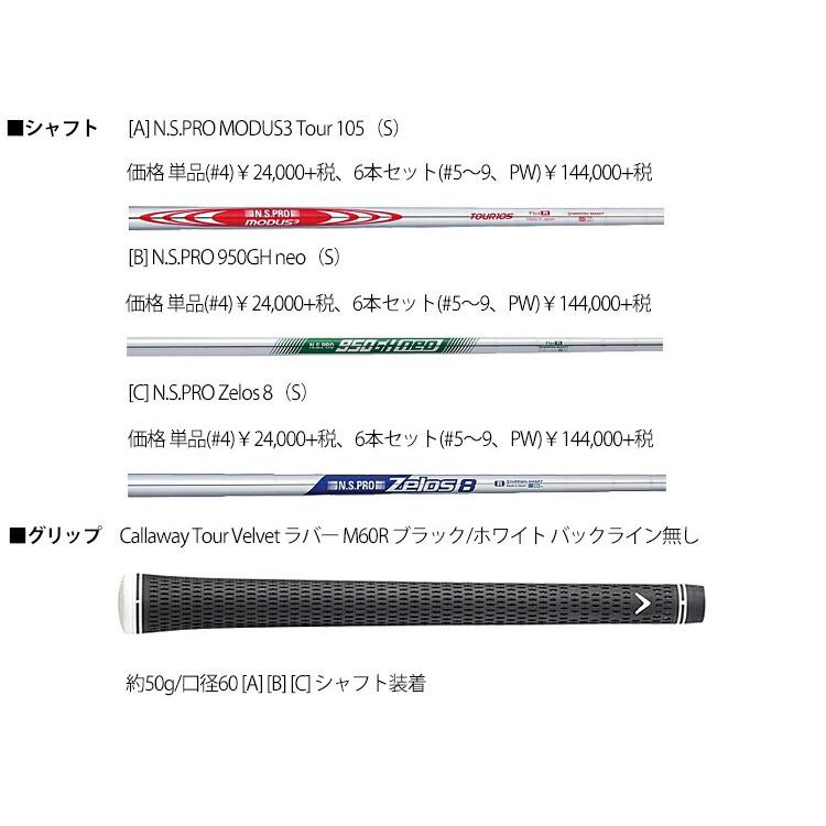 Callaway キャロウェイ エイペックス フォージド アイアン 6本 Callaway キャロウェイ エイペックス フォージド アイアン 6本