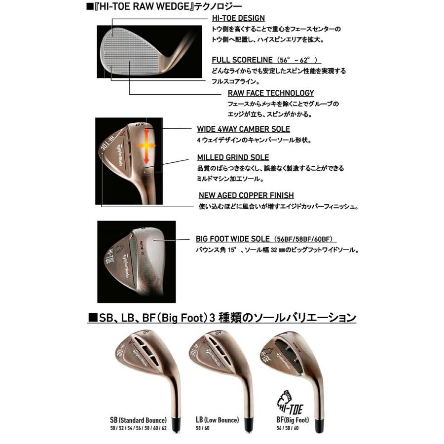 TaylorMade テーラーメイド ハイ・トウ ロウ 軟鉄 カッパー TaylorMade テーラーメイド ハイ・トウ ロウ 軟鉄 カッパー