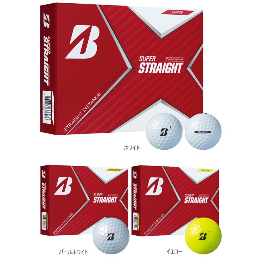 BRIDGESTONE ブリヂストンゴルフ スーパーストレート ゴルフボール 6 