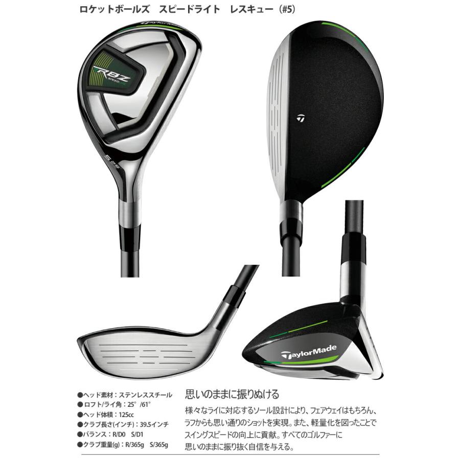 TaylorMade テーラーメイド ロケットボールズ スピードライト TaylorMade テーラーメイド ロケットボールズ スピードライト