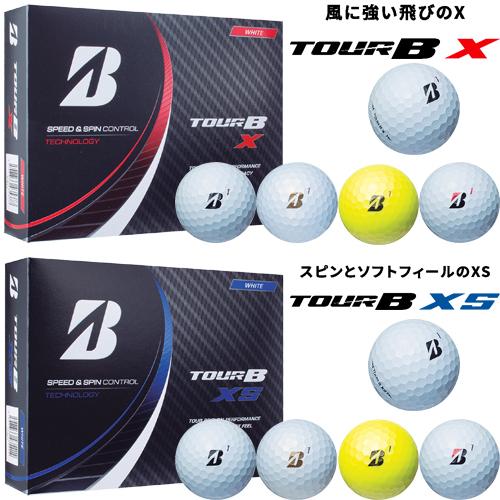 2022年モデル日本正規品 ブリヂストンゴルフ ツアービー シリーズ 世界の ゴルフボール 1ダース 12個入り X XS TOUR うのにもお得な BRIDGESTONE GOLF B あすつく対応