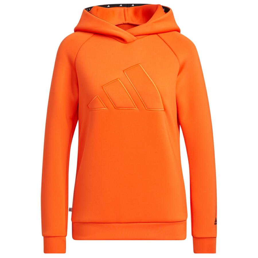 新品☆アディダス ゴルフ 多機能 素敵なロングカーディガン M オレンジ☆ adidas（アディダス） 2022年秋冬モデル日本正規品20％OFF ビック