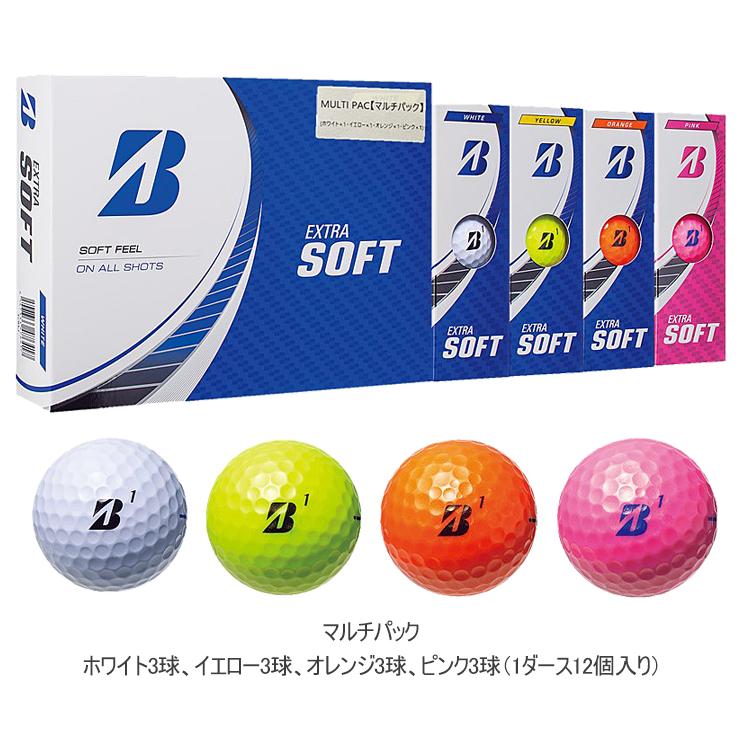 2023年モデル日本正規品 ブリヂストンゴルフ エクストラソフト ゴルフボール 2ダースセット24個入り 1ダース(12個入り)「BRIDGESTONE EXTRA SOFT」｜ezansu-golf｜05