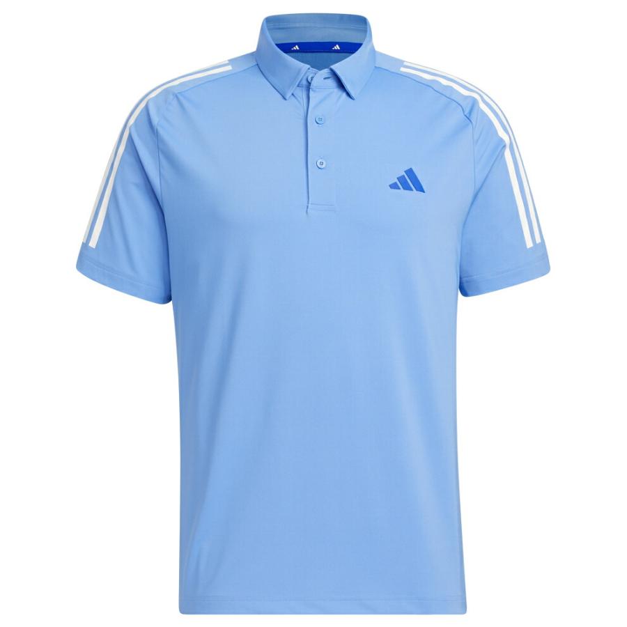 adidas アディダス ゴルフ スリーストライプス 半袖ストレッチ adidas アディダス ゴルフ スリーストライプス 半袖ストレッチ