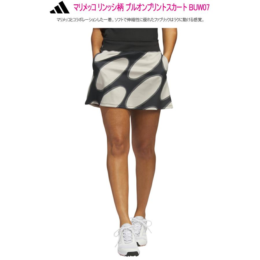 adidas（アディダス） ゴルフ マリメッコ リンッシ柄 プルオンプリント