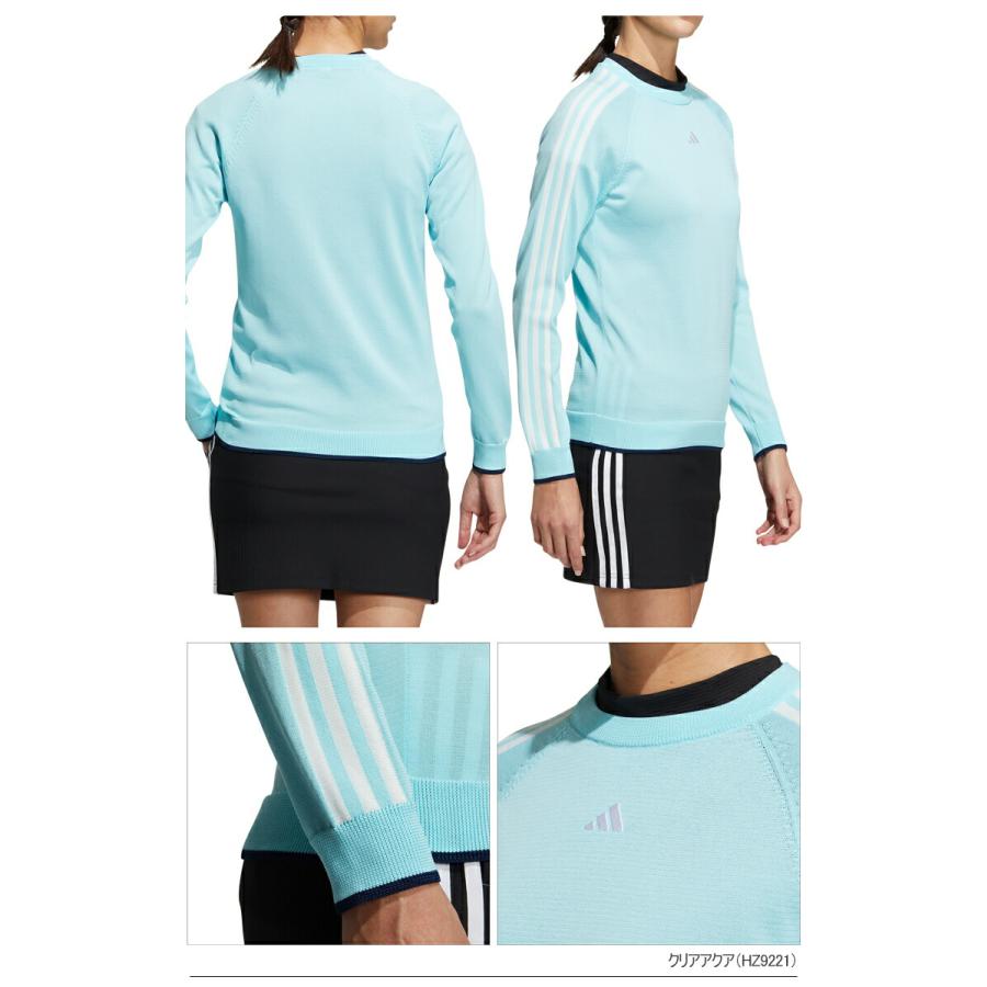 adidas（アディダス） ゴルフ ライトウェイト スリーストライプス 長袖