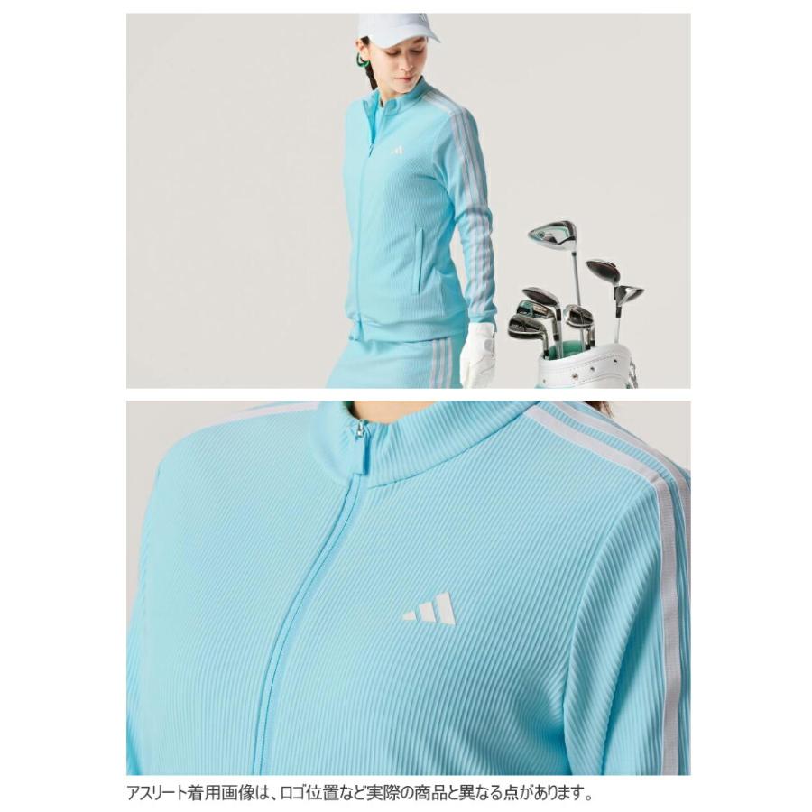 adidas（アディダス） ゴルフ スリーストライプス L/Sフルジップ