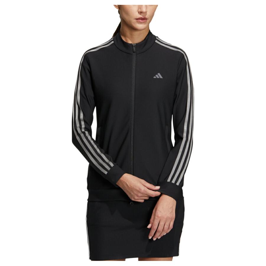 adidas（アディダス） ゴルフ スリーストライプス L/Sフルジップ