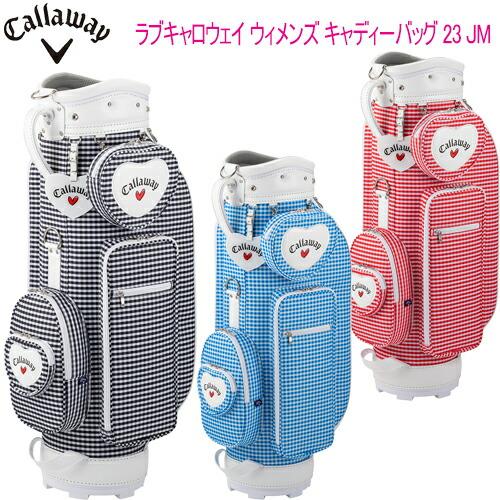 Callaway ラブキャロウェイ ゴルフ ウィメンズ 23 JM キャディー Callaway ラブキャロウェイ ゴルフ ウィメンズ 23 JM キャディー