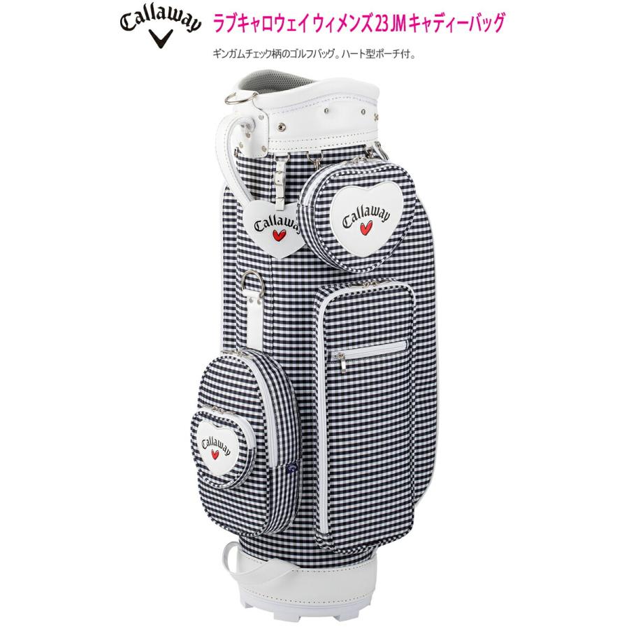 Callaway ラブキャロウェイ ゴルフ ウィメンズ 23 JM キャディー Callaway ラブキャロウェイ ゴルフ ウィメンズ 23 JM キャディー