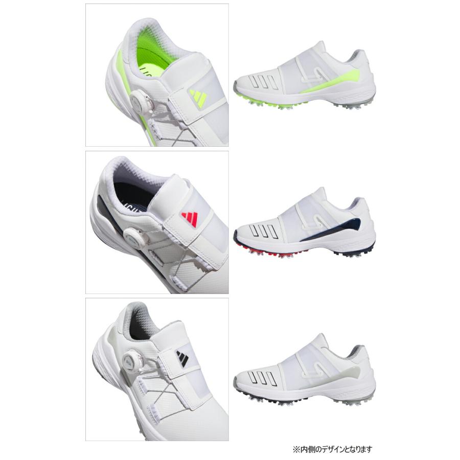 アディダス ウィメンズ ゼッドジー23 ボア ソフトスパイク レディース ゴルフシューズ 「Adidas ZG23 BOA SOFT SPIKE GOLF SHOES」LII02｜ezansu-golf｜07