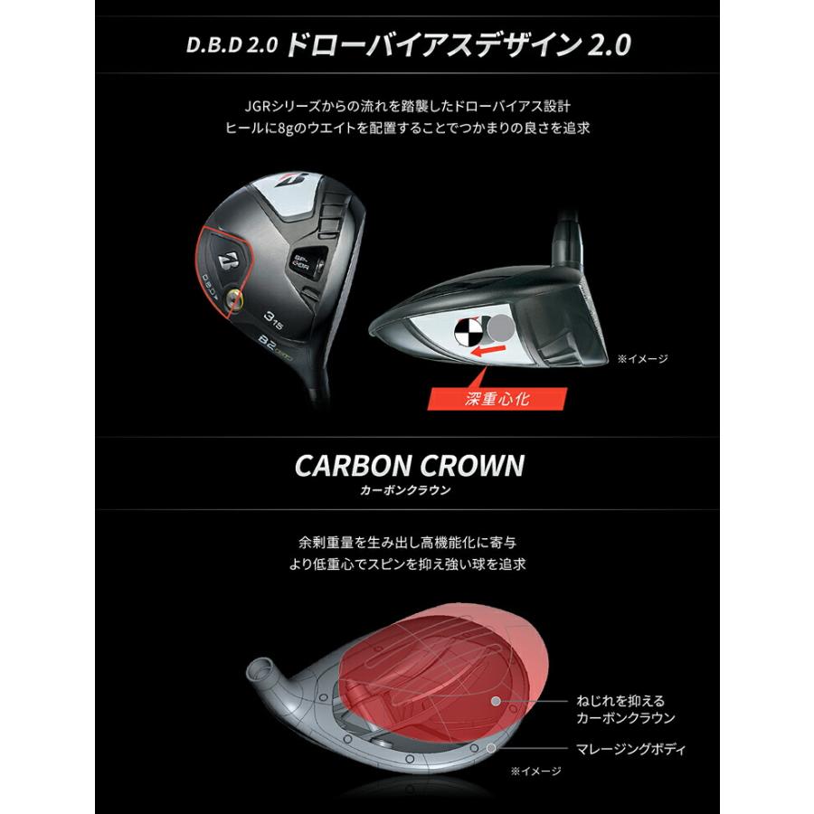BRIDGESTONE ブリヂストンゴルフ Bシリーズ B2HT フェアウェイ BRIDGESTONE ブリヂストンゴルフ Bシリーズ B2HT フェアウェイ