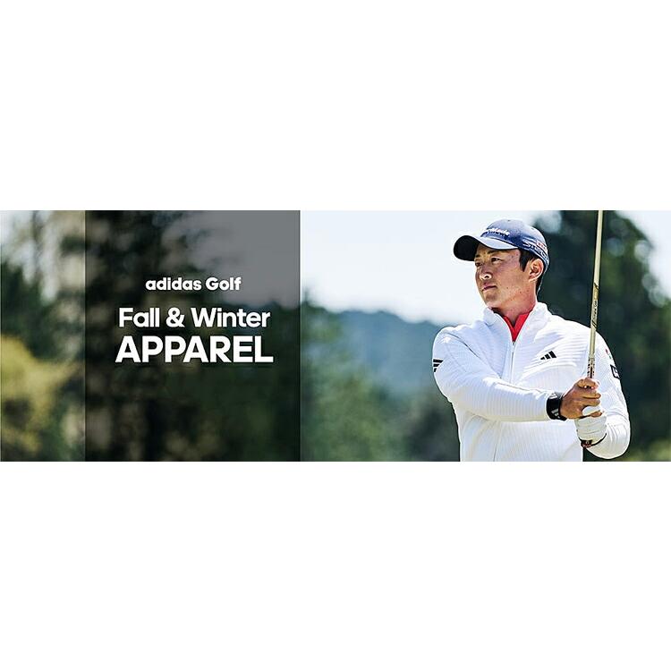 新品 XL ゴルフアディダス裏起毛インナーコンプレッションモックネック