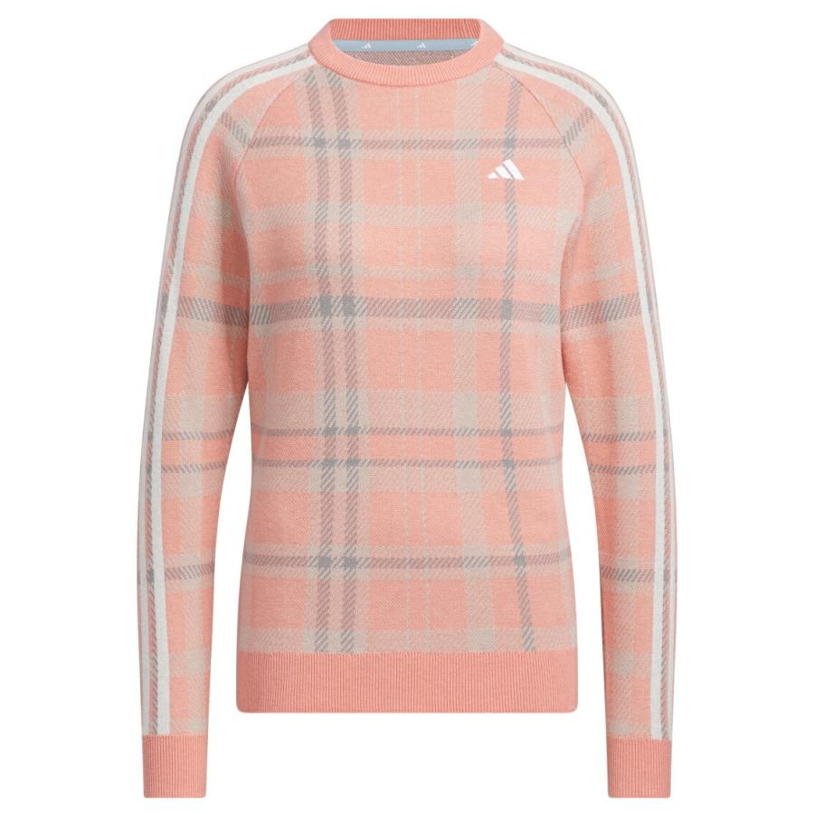 adidas（アディダス） ゴルフ タータンチェック クルーネック セーター
