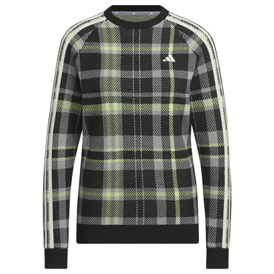 adidas（アディダス） ゴルフ タータンチェック クルーネック セーター