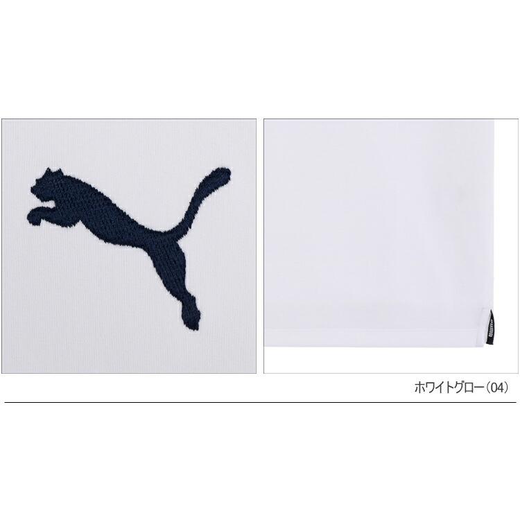 PUMA（プーマ） ゴルフ ストレッチ スローガン ロゴ モックネック