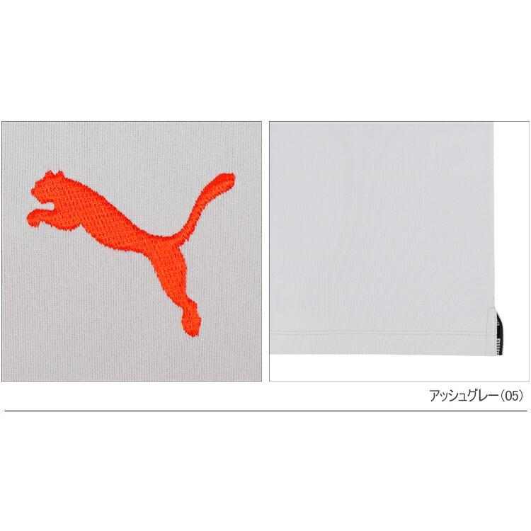 PUMA（プーマ） ゴルフ ストレッチ スローガン ロゴ モックネック