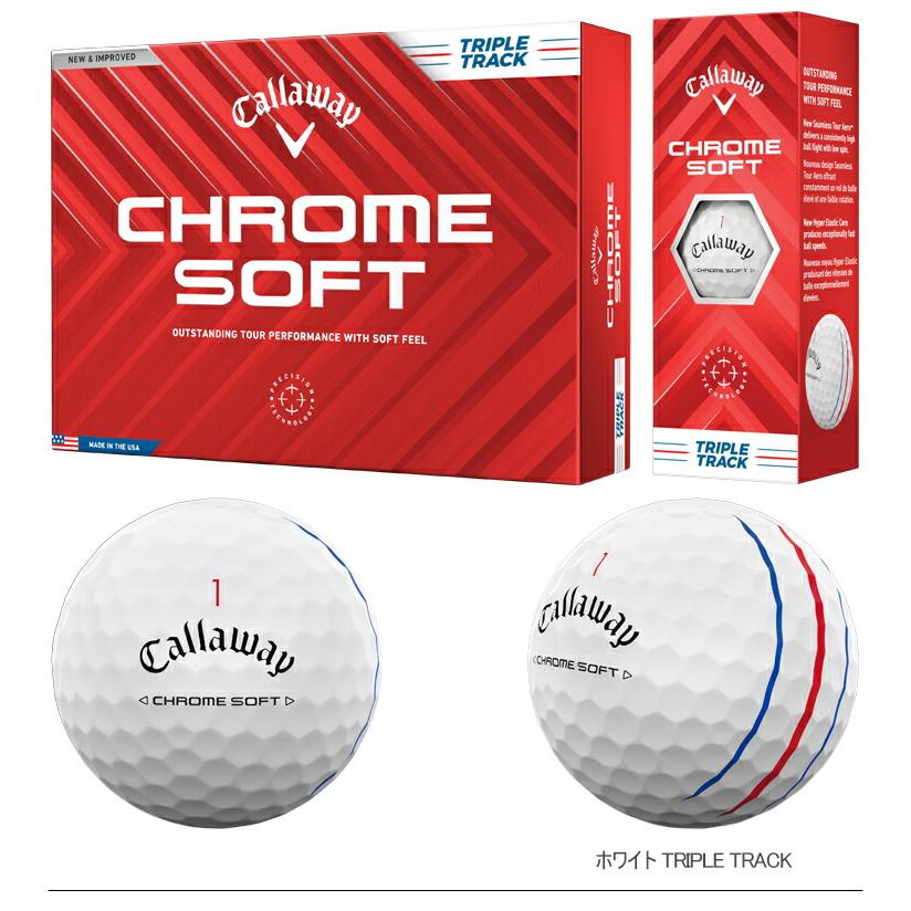 Callaway（キャロウェイ） クロム ソフト ゴルフボール 3ダースセット