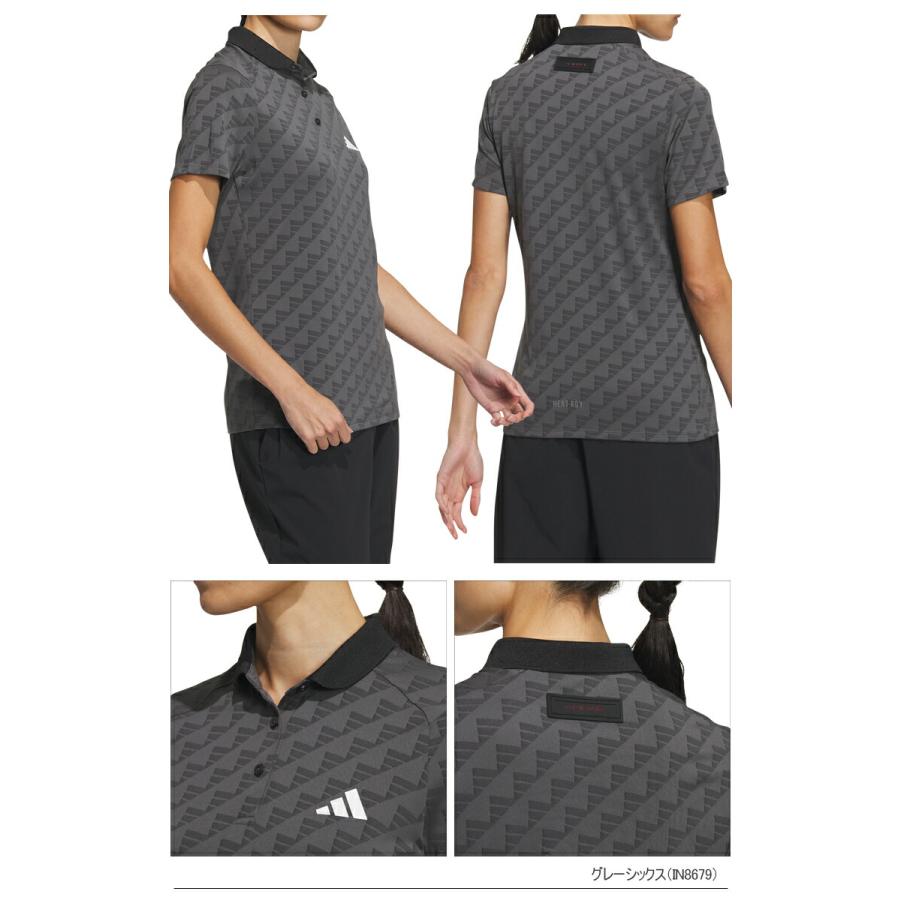 adidas（アディダス） アディダスゴルフ HEAT.RDY BOSジャガード半袖