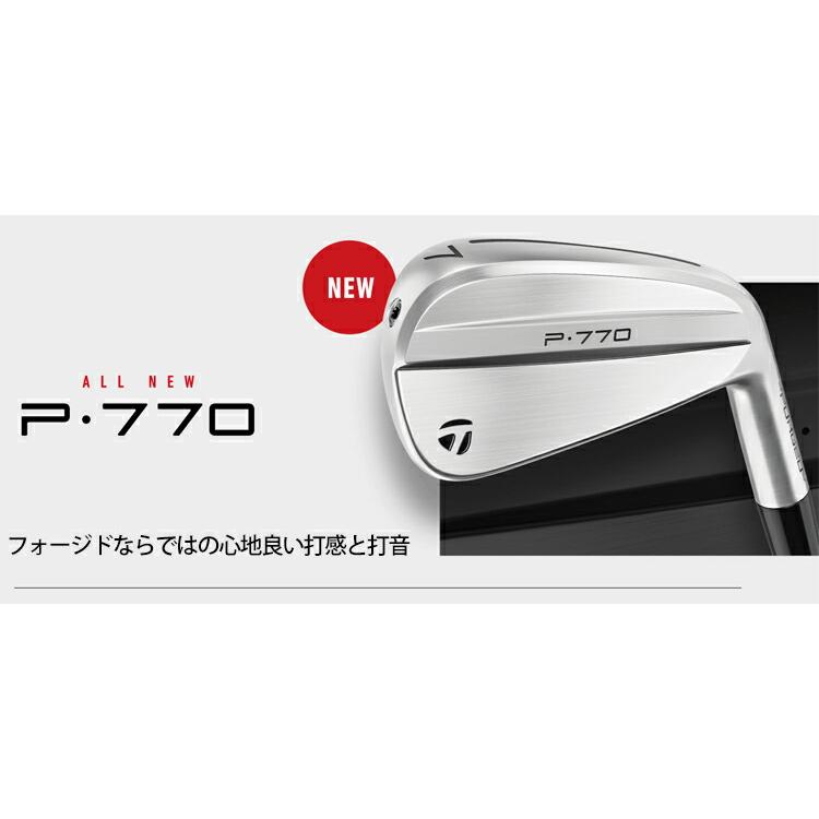 TaylorMade（テーラーメイド） ALL NEW P770 単品アイアン Dynamic