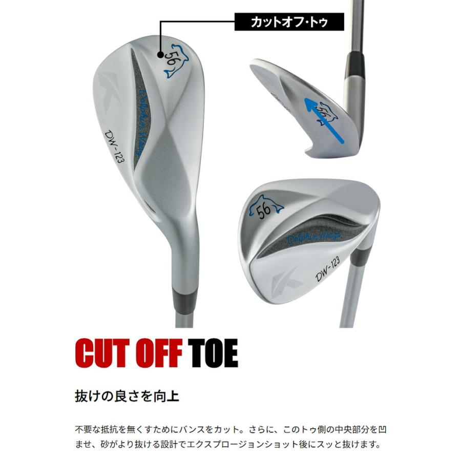 ドルフィンウェッジ DW-123 60度ウェッジ ダイナミックゴールド S200 kasco（キャスコ） ドルフィン ウェッジ DW-123 DYNAMIC GOLD S200