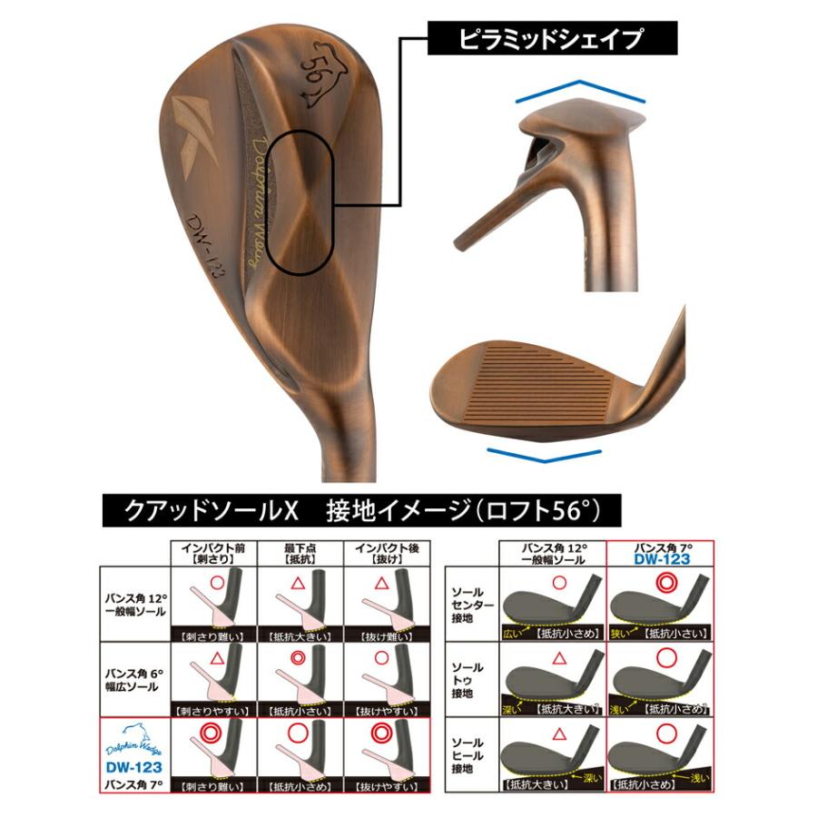 kasco（キャスコ） ドルフィン ウェッジ DW-123 Copper DYNAMIC GOLD