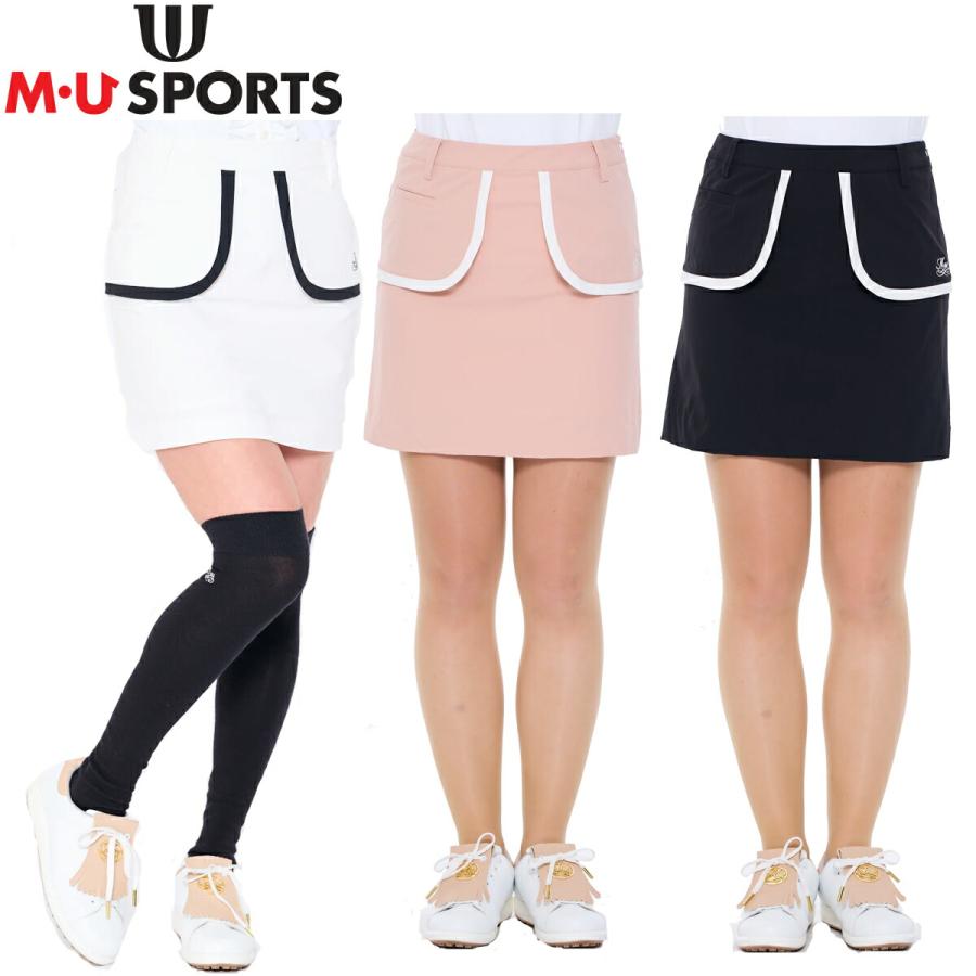MUスポーツ ミエコ ウエサコ ヨーク付きスカート 4WAYストレッチ 接触