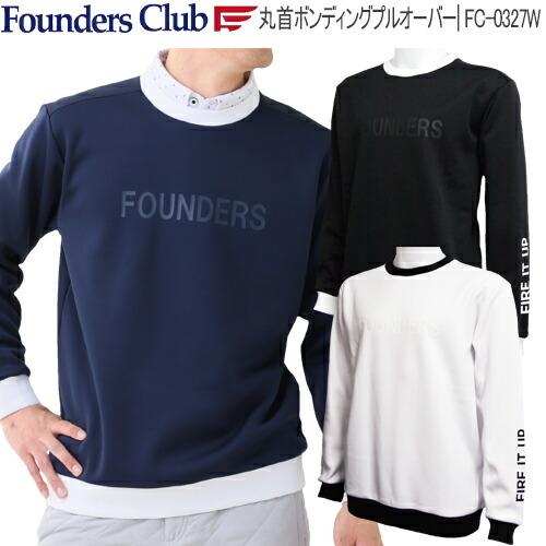 ■新品ファウンダースクラブ　上下　メンズ ゴルフ ウェア　Founders Cl ファウンダースクラブ 丸首ボンディングプルオーバー メンズ ゴルフ