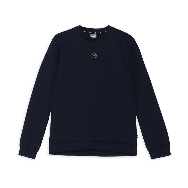 PUMA（プーマ） ゴルフ サークルキャット ダブルニット クルーネック