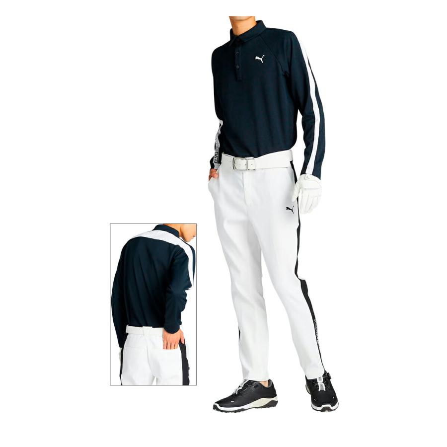 PUMA（プーマ） ゴルフ PF ストレッチ サーモ テーパード ライン 長袖