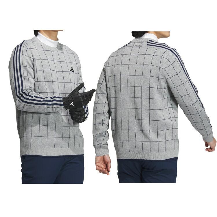 adidas（アディダス） アディダスゴルフ クルーネック スリー