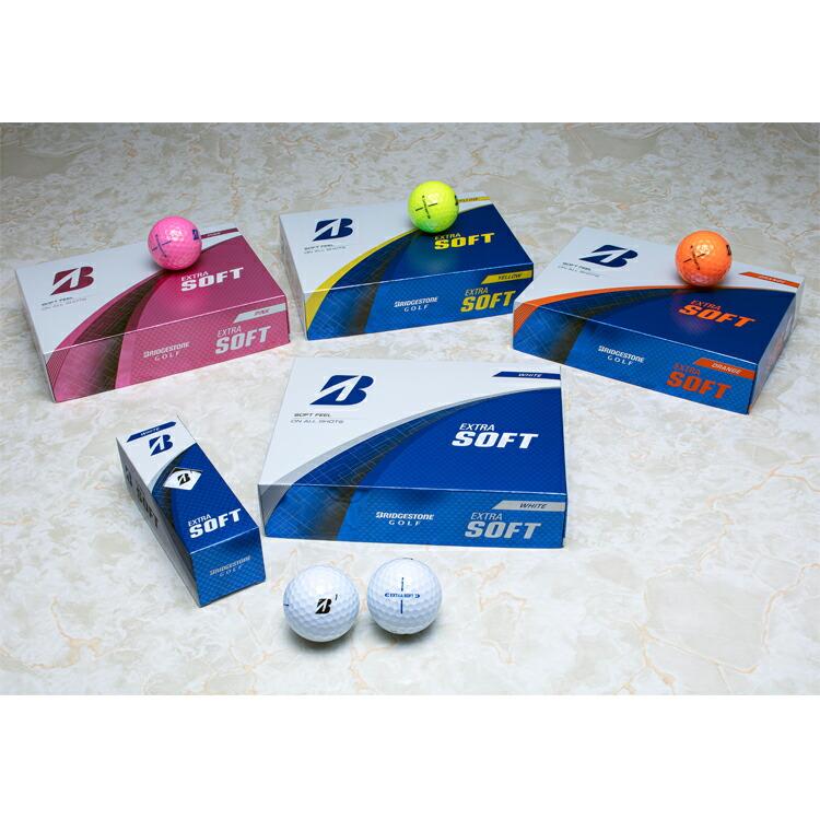 ゴルフボール　ブリヂストン EXTRA SOFT 3箱セット BRIDGESTONE GOLF まとめ買い ブリヂストンゴルフ エクストラソフト