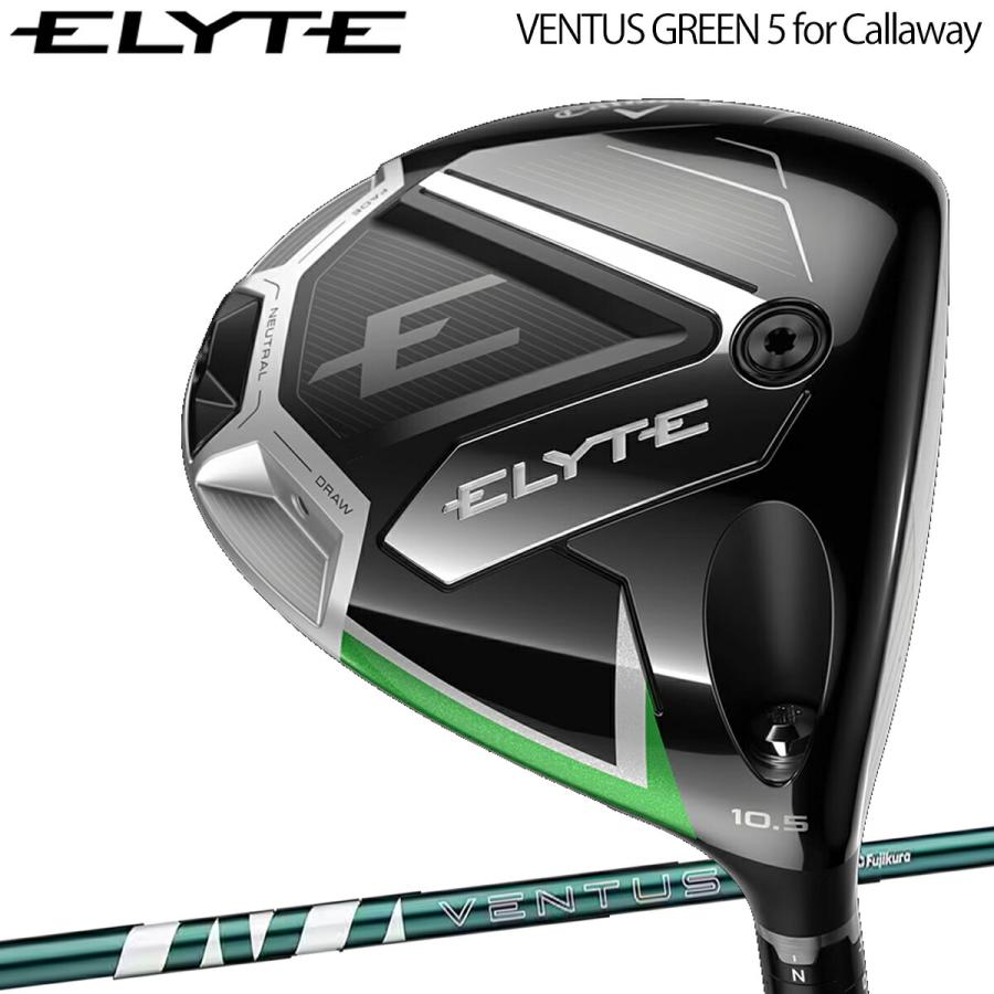 未使用品Callaway Ventusグリーン5S Callaway（キャロウェイ） ゴルフ エリート ドライバー VENTUS GREEN 5