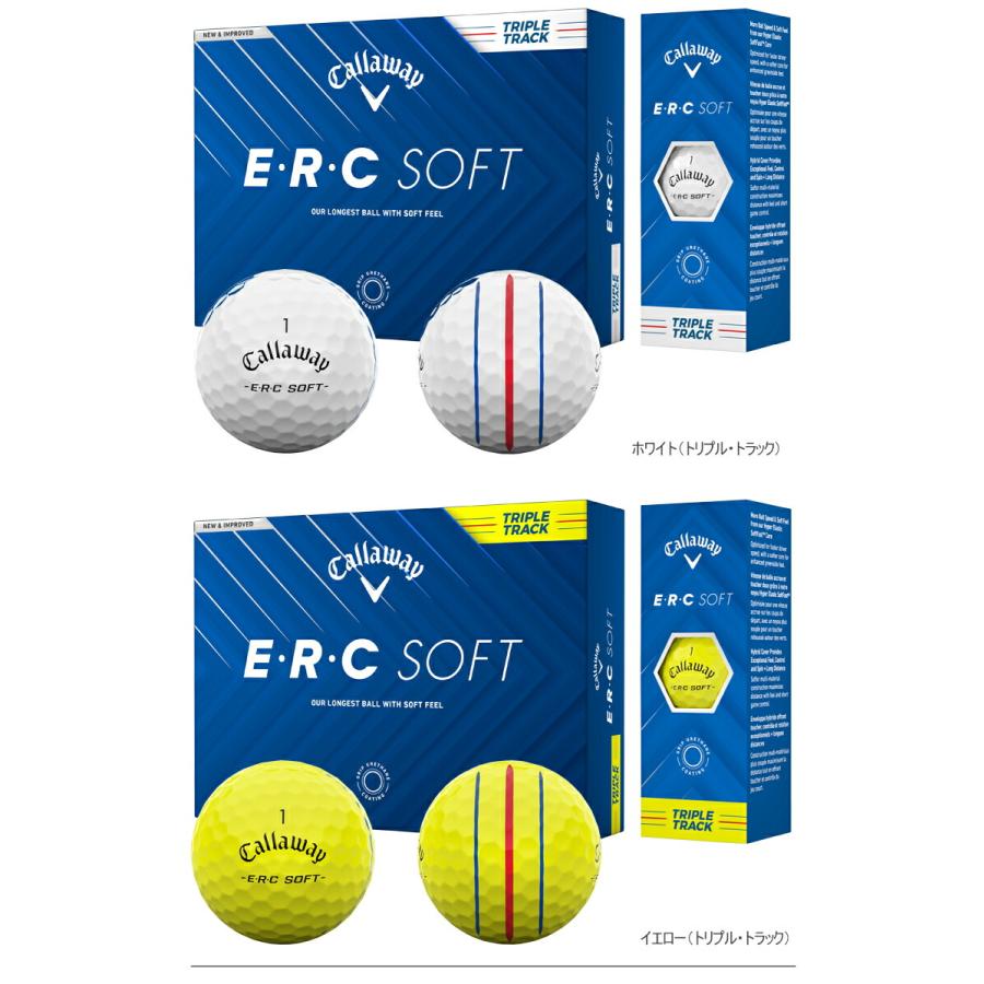 Callaway E-R-C Soft ゴルフボール 12個入り✖️3 Callaway（キャロウェイ） イーアールシー ソフト ゴルフボール 1