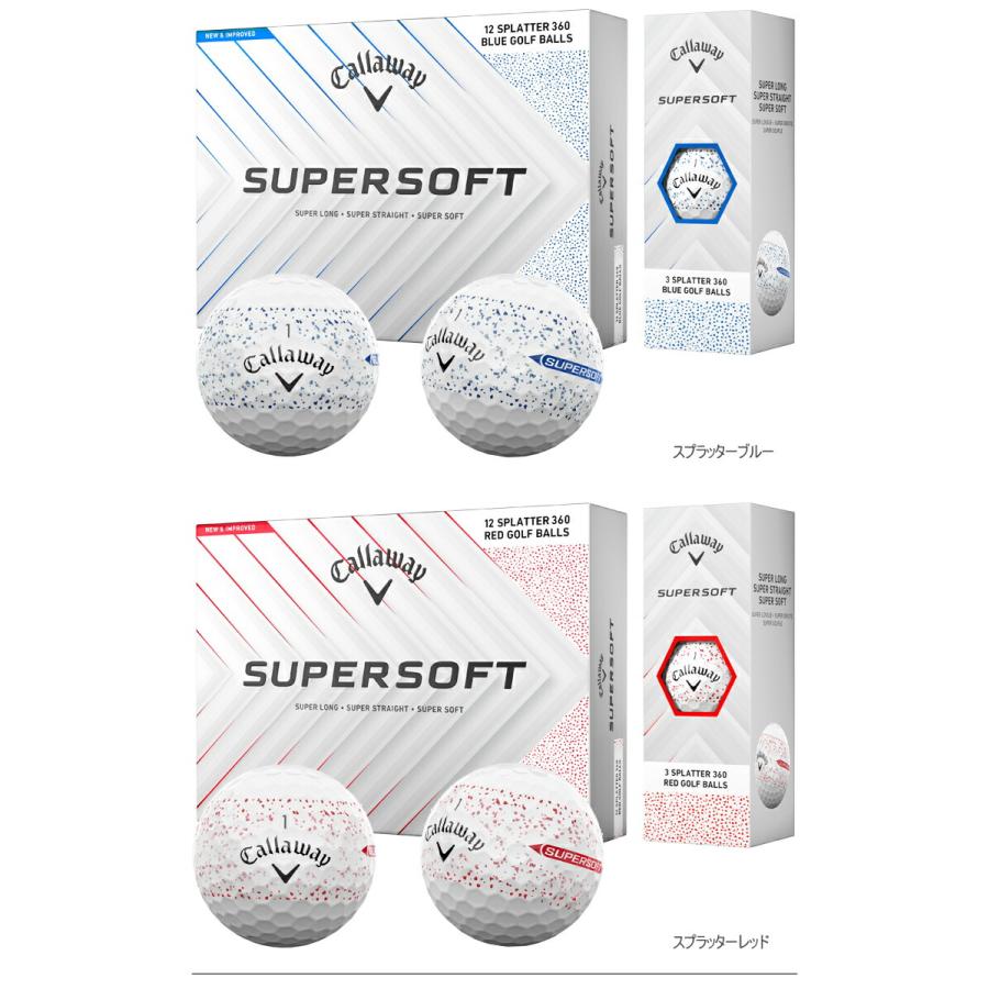 Callaway（キャロウェイ） スーパーソフト ゴルフボール 1ダース12個