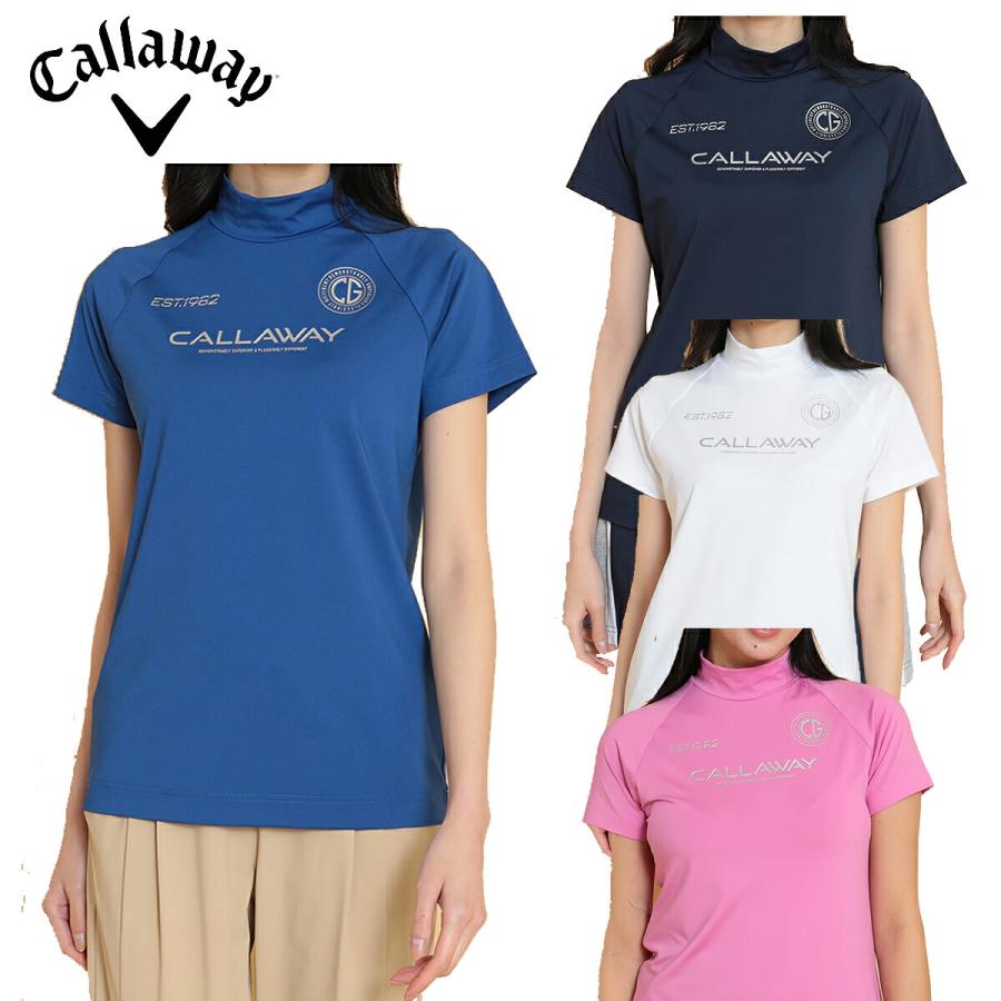 Callaway（キャロウェイ） ゴルフ 半袖モックネックシャツ（レディース