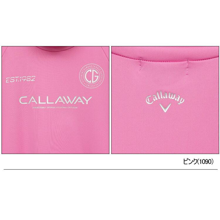 Callaway（キャロウェイ） ゴルフ 半袖モックネックシャツ（レディース