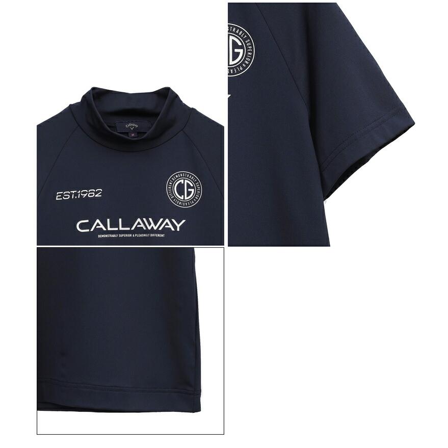 Callaway（キャロウェイ） ゴルフ 半袖モックネックシャツ（レディース