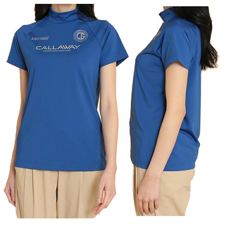 Callaway（キャロウェイ） ゴルフ 半袖モックネックシャツ（レディース