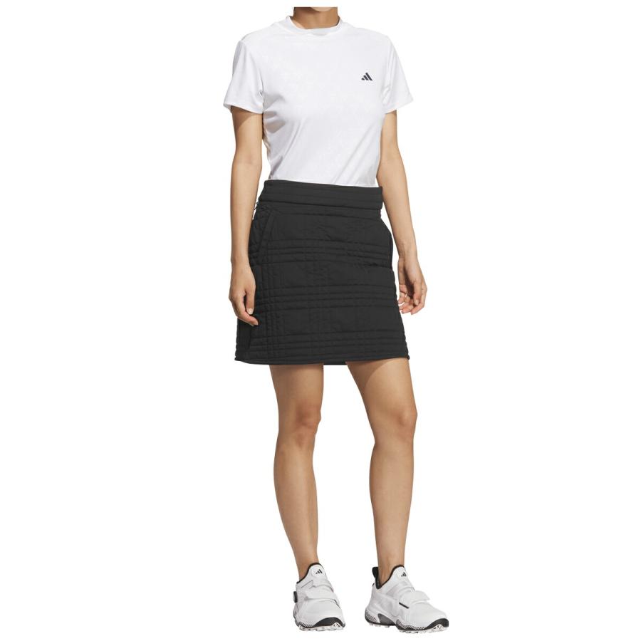 アディダスゴルフ 中わた入りスカート_50 レディース ゴルフ ウェア 「ADIDAS GOLF JWK10」 2025年秋冬モデル adidas（アディダス） アディダスゴルフ 中わた入りスカート_50
