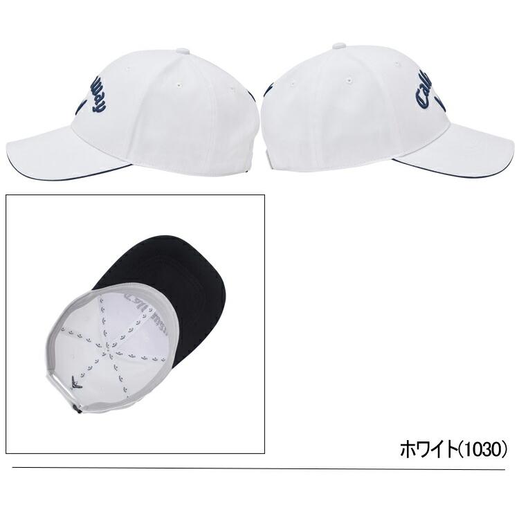 【新品】Callaway ゴルフウェア ツウウェイ白長袖シャツL+キャップ 2個 Callaway（キャロウェイ） ゴルフ ベーシック TW キャップ 26 JM